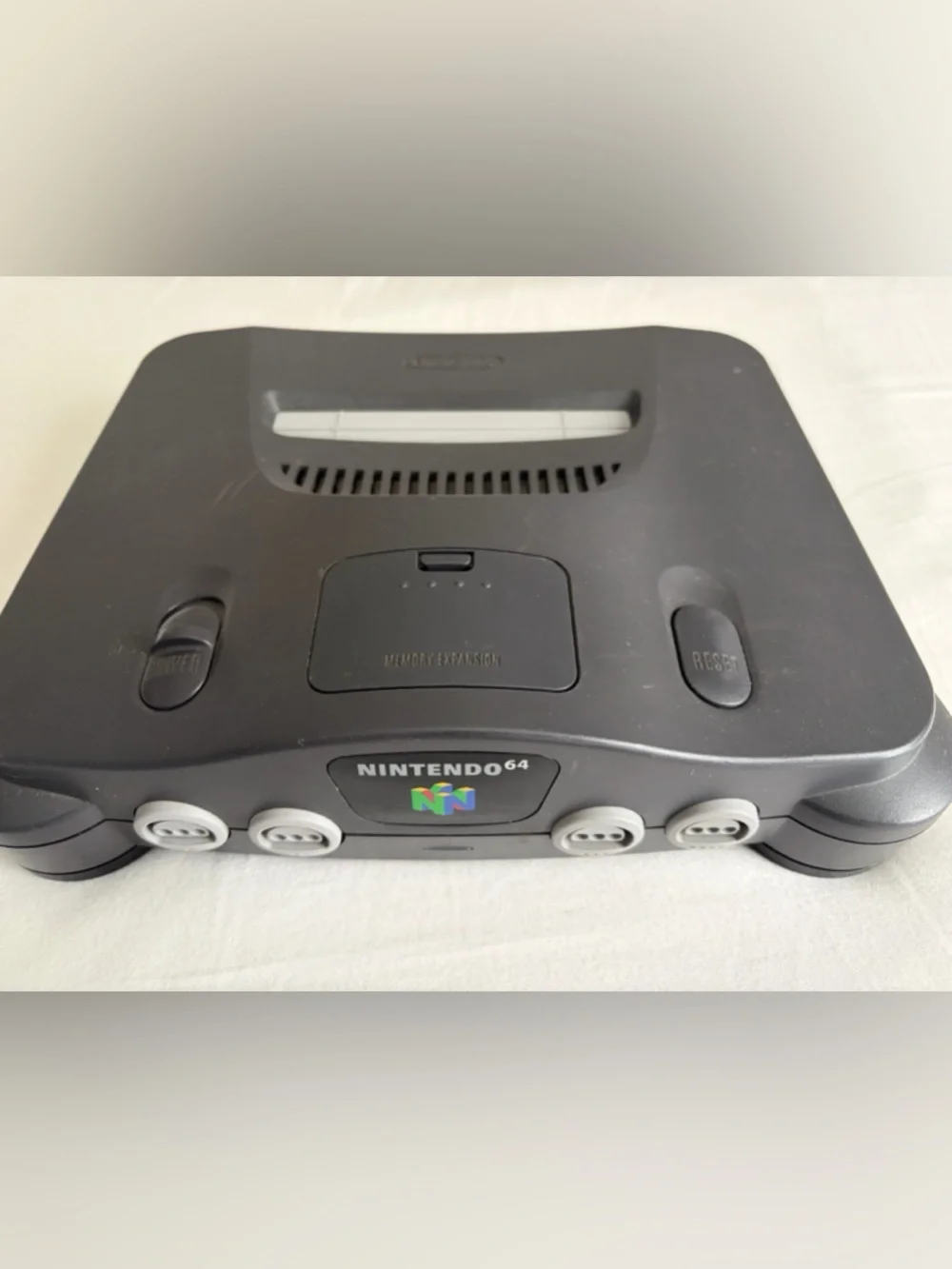 Nintendo N64 Console with Cables and Controller - Black